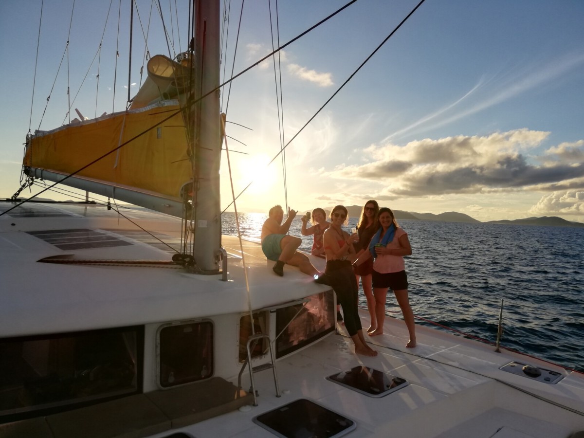 Sailing & diving off the coast of Tobago by