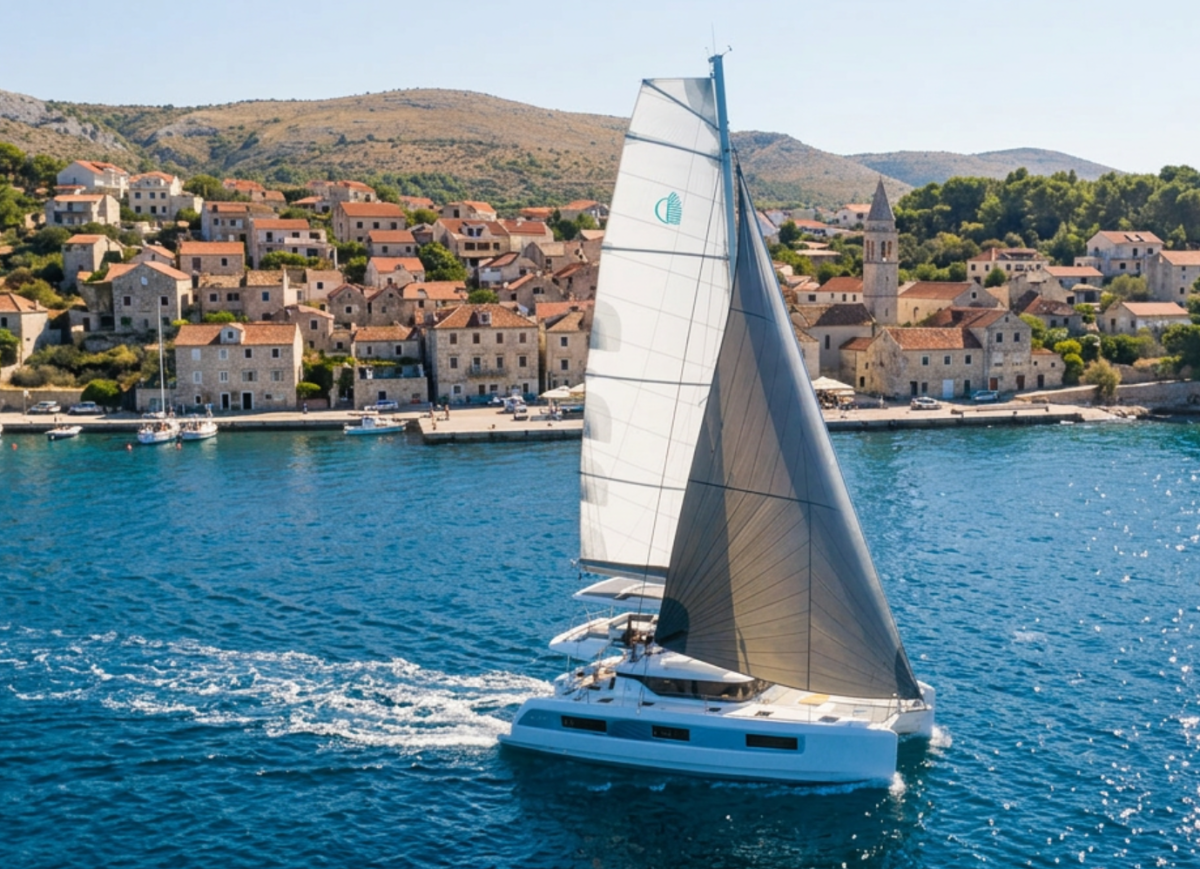 7 Tage – 7 Inseln – Ferien-Segel-Törn in Kroatien – Segeln – Baden – Häfen – Buchten von SAILING MANAIA