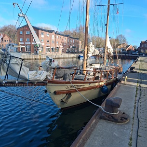 Sailing in the western Baltic with the Danish South Sea Islands, by