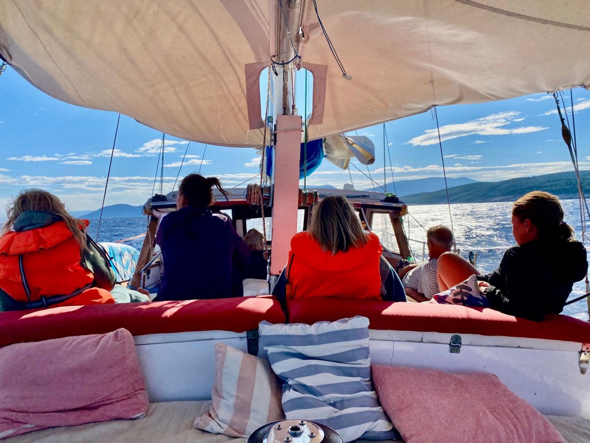 Over 50s cabin charter at Whitsun by