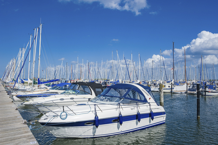 The marina of Heiligenhafen