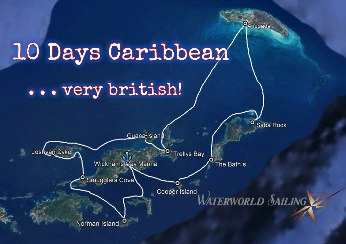 Flotilla British Virgin Islands 2027 – 10 Days Island Hopping by