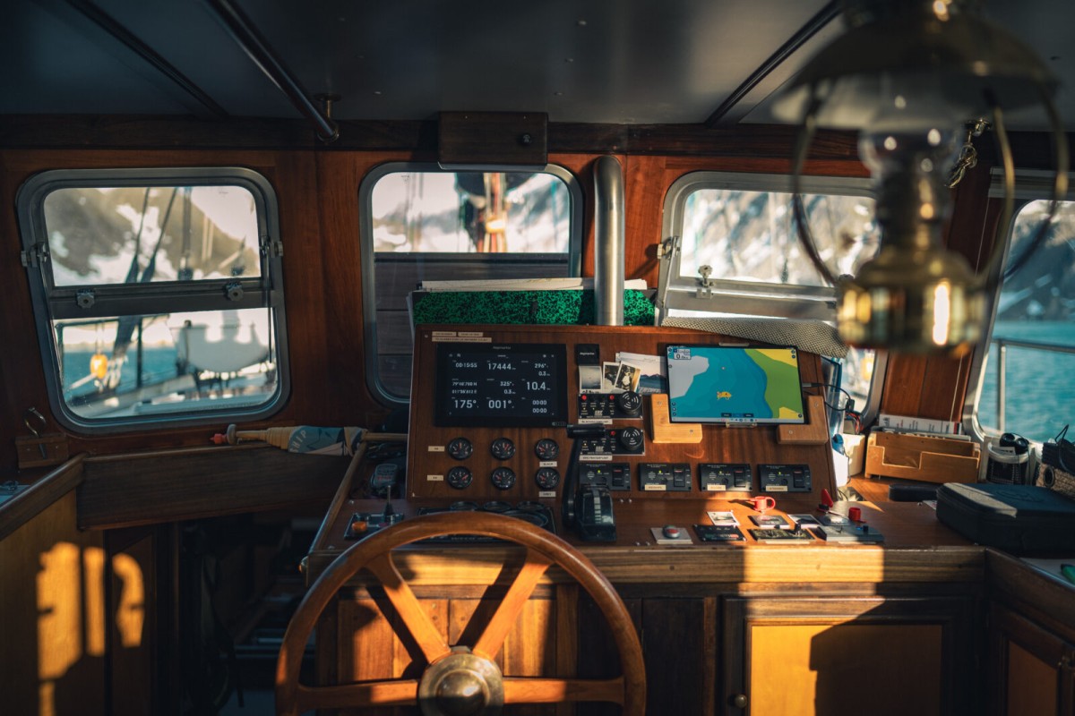 Discover the fjords, wildlife and history of Svalbard aboard T/S Saeftinghe. from