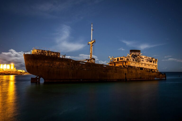 Shipwreck off Arrecife