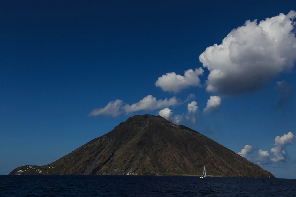 Der Vulkan Stromboli