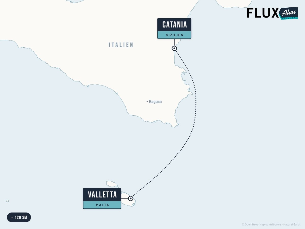 From Catania to Malta – Sailing Week to Valletta by FluxAhoi