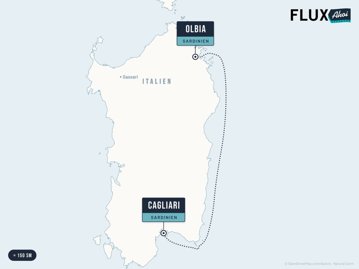 Sardinia: From Cagliari to Olbia by FluxAhoi