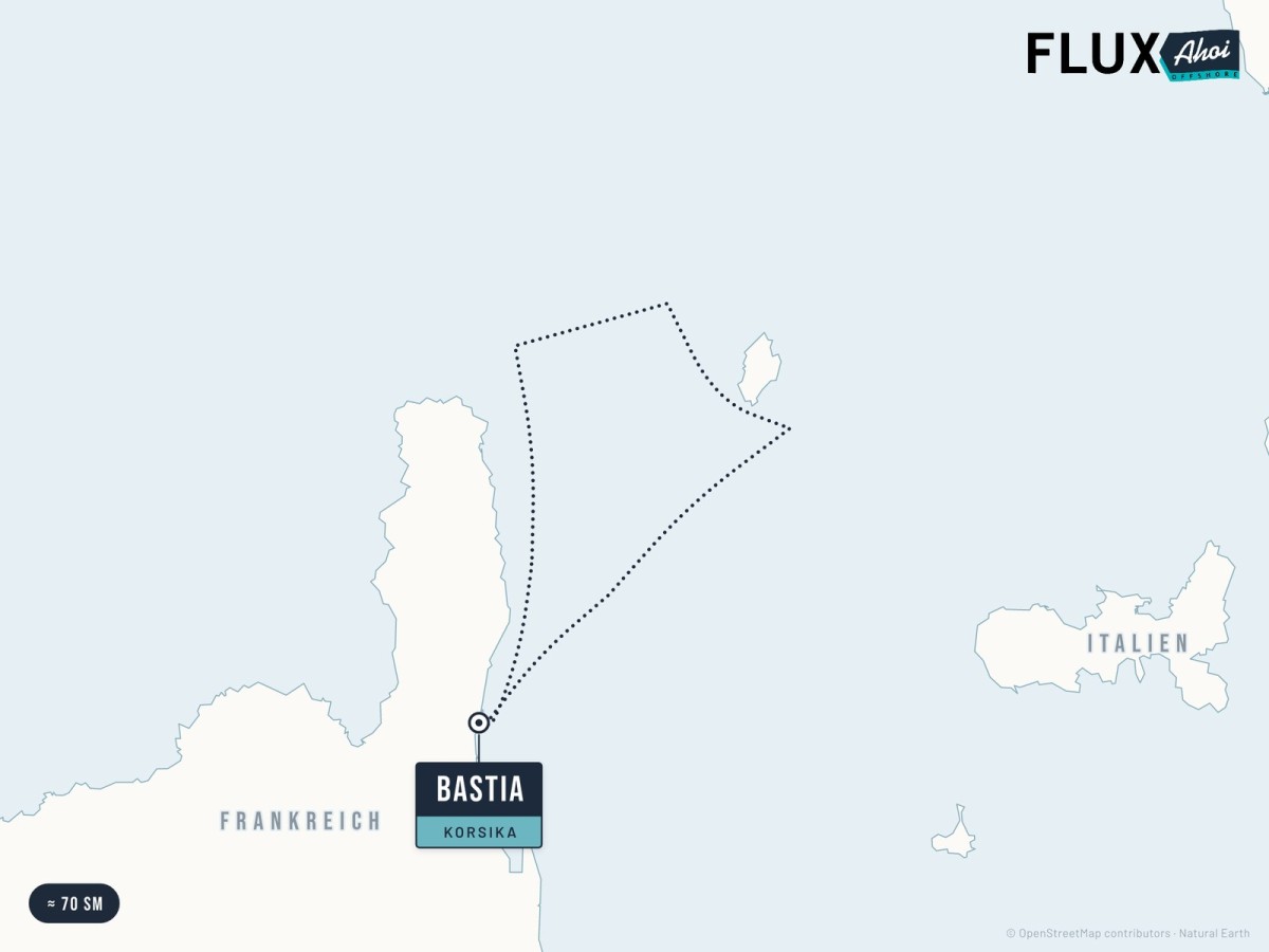 Whitsun trip from Bastia – week's sailing in northern Corsica by FluxAhoi