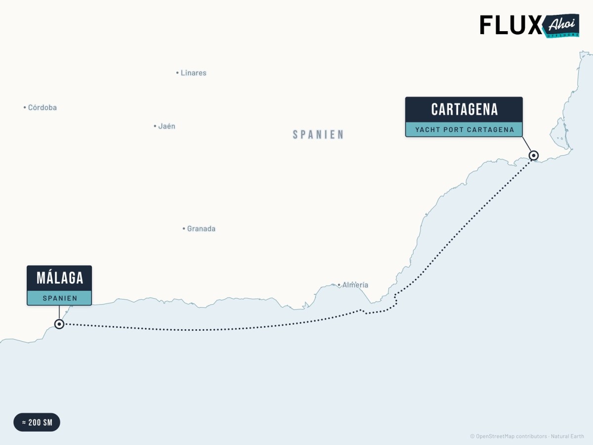 From Málaga to Cartagena by FluxAhoi