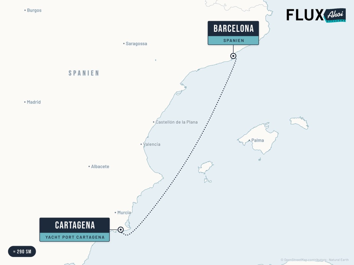 From Cartagena to Barcelona by FluxAhoi