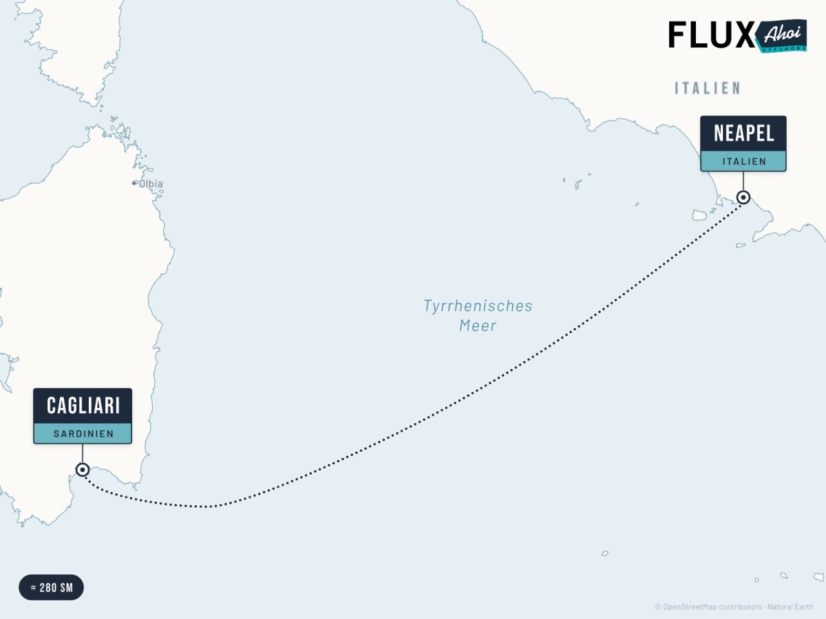 From Sardinia to Naples by FluxAhoi