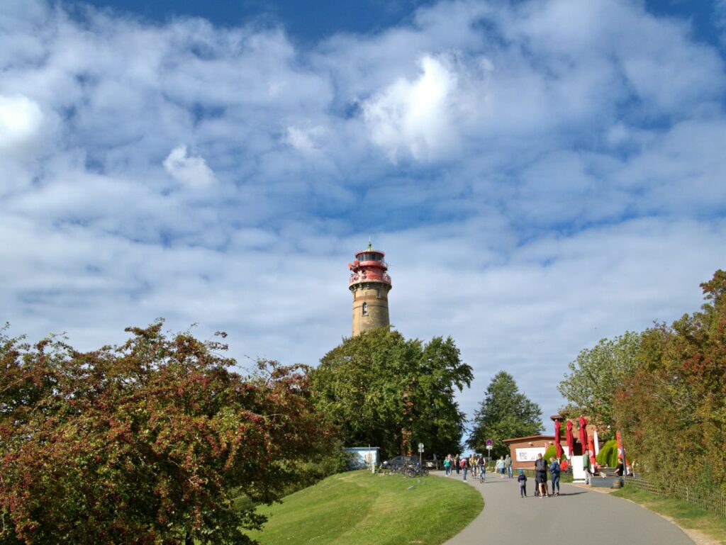 Leuchttürme am Kap Arkona im Norden Rügens