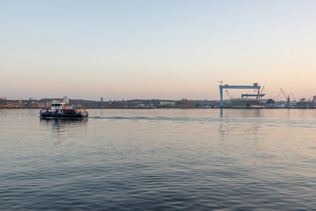 Fähre auf der Kieler Förde