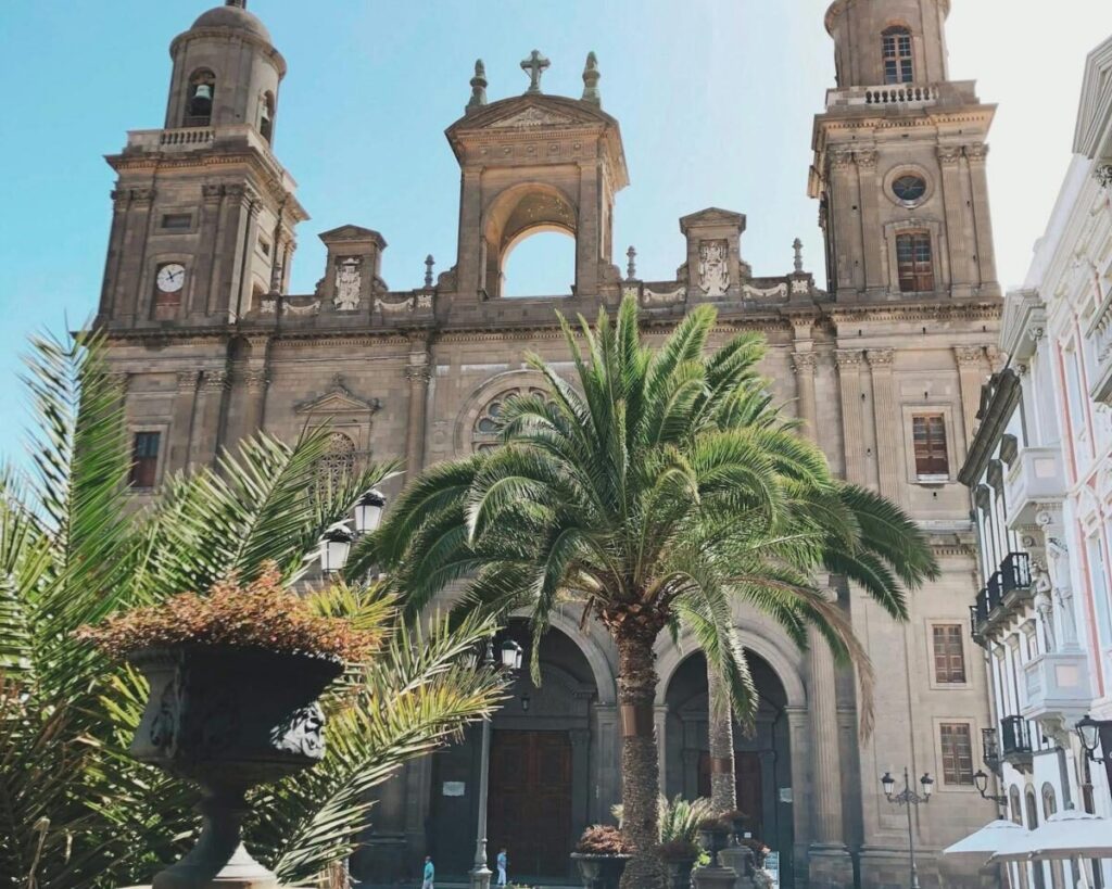 Kathedrale Santa Ana in der Altstadt Vegueta von Las Palmas de Gran Canaria