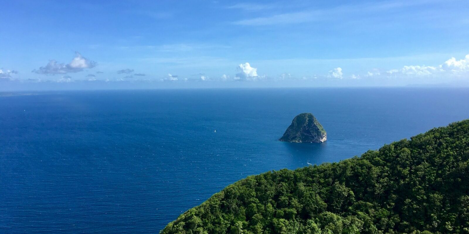 Rocher du Diamant off the south coast of Martinique Rocher du Diamant off the south coast of Martinique