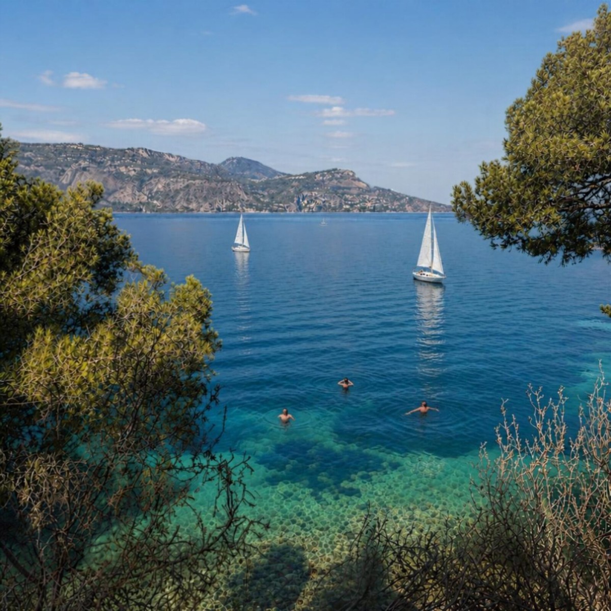 CABIN CHARTER ON THE CÔTE D'AZUR: THE DREAM ROUTE THROUGH FRANCE AND ITALY by Blauwasser Segelreisen