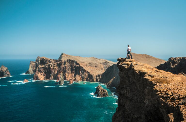 Felsküste der Ponta de São Lourenço auf Madeira