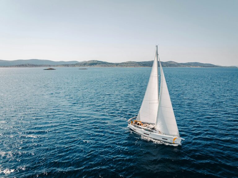 Segelboot in den Kornaten