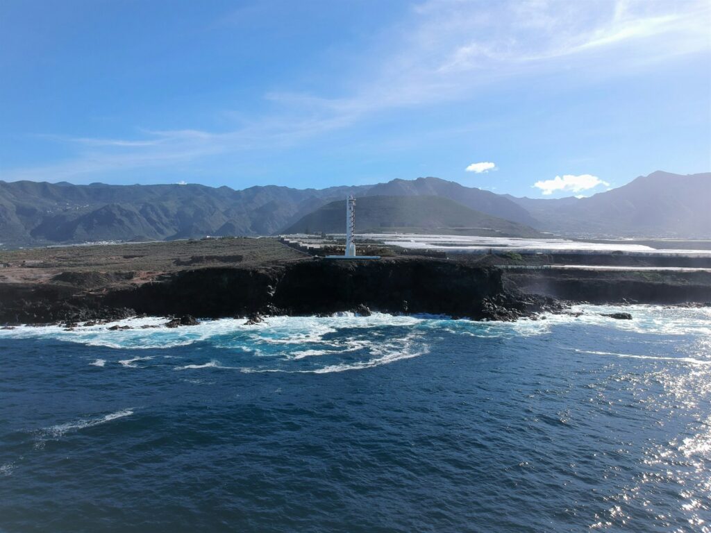 Lavaküste auf Teneriffa