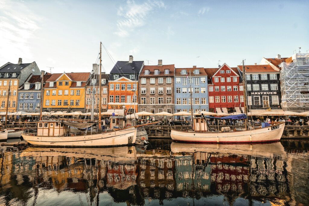 Wooden ships in Nyhavn