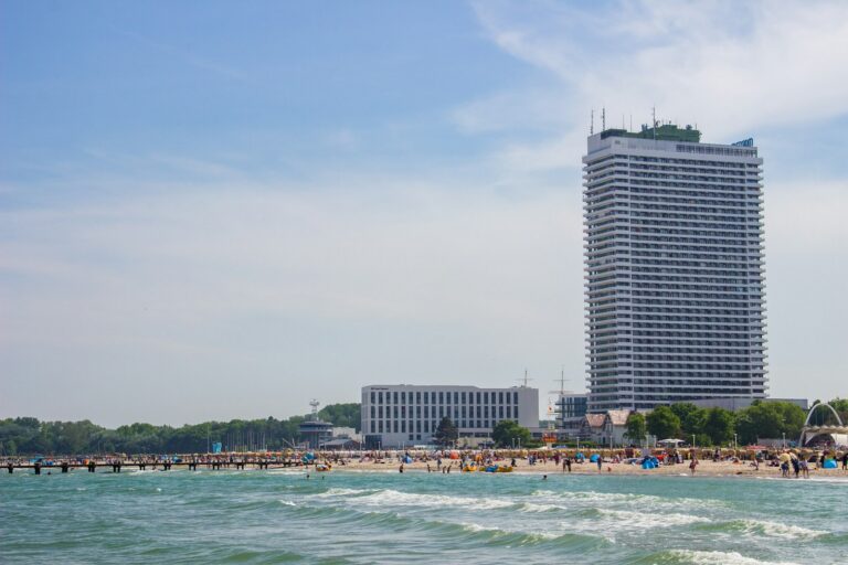 Strand von Travemünde an der Ostsee